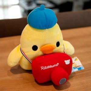Kiroitori with camera plush toy rilakkuma world
