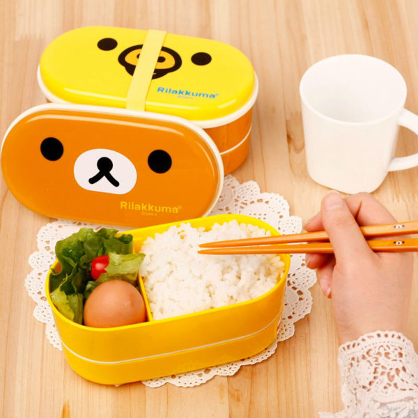 rilakkuma bento box 3