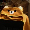 rilakkuma-cloak-shawl-on chair 2