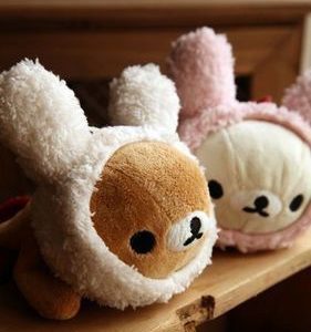 rilakkuma plush pencil case